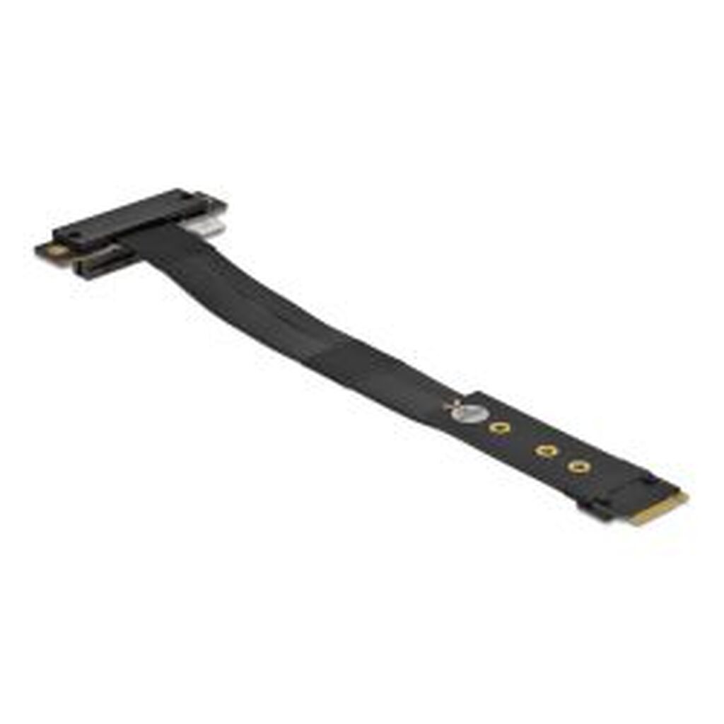 Delock M.2 Key M To Pcie X4 Nvme Adapter Angled With 20 Cm Cable