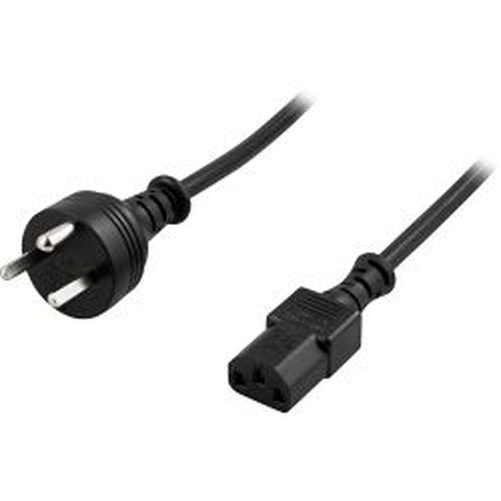 Deltaco Device Cable, Pc  Wall Socket 2m, Danish