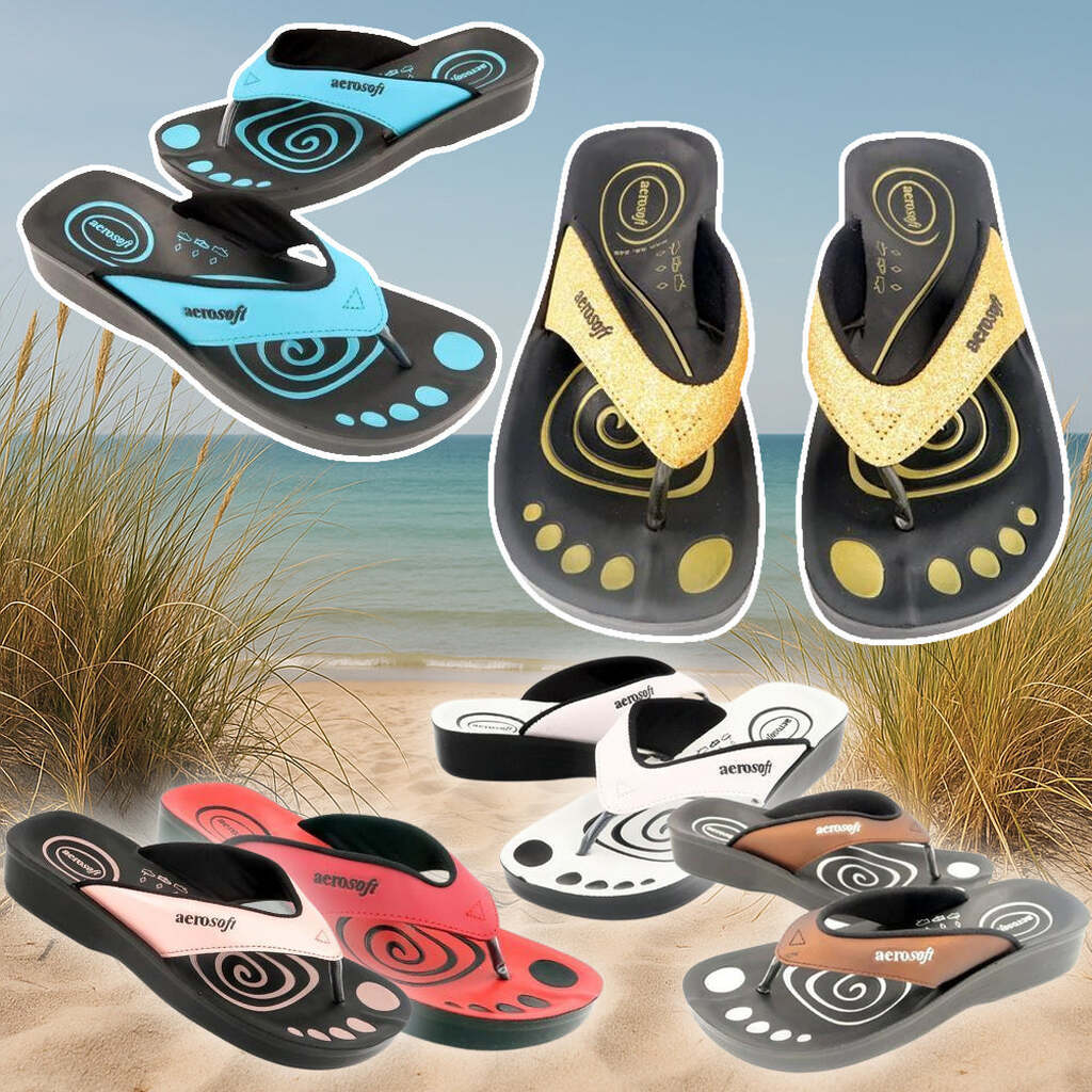 Sandaler Aerosoft - Model 801 - i mange farver - 40  Pink