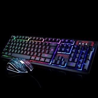 Gaming tastatur  mus med backlight LED