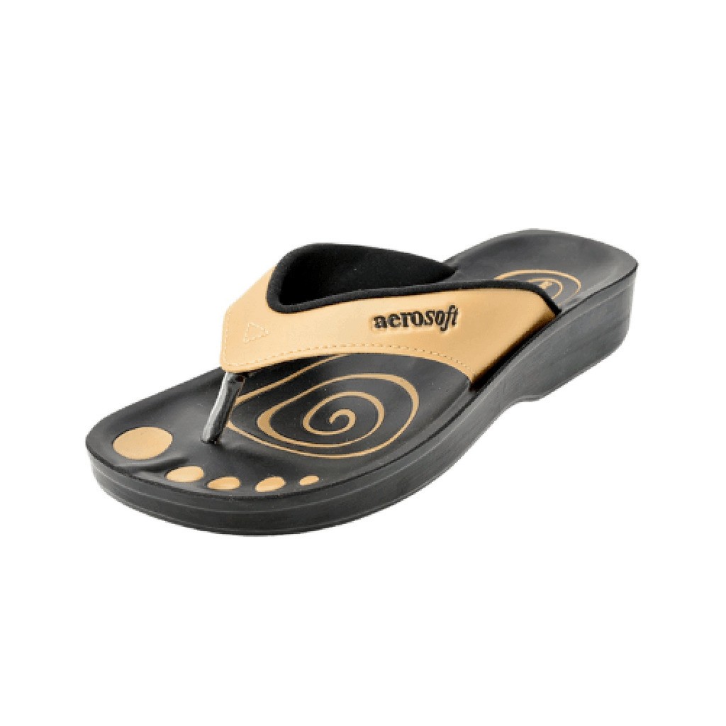Sandaler Aerosoft Model 801 - Guld