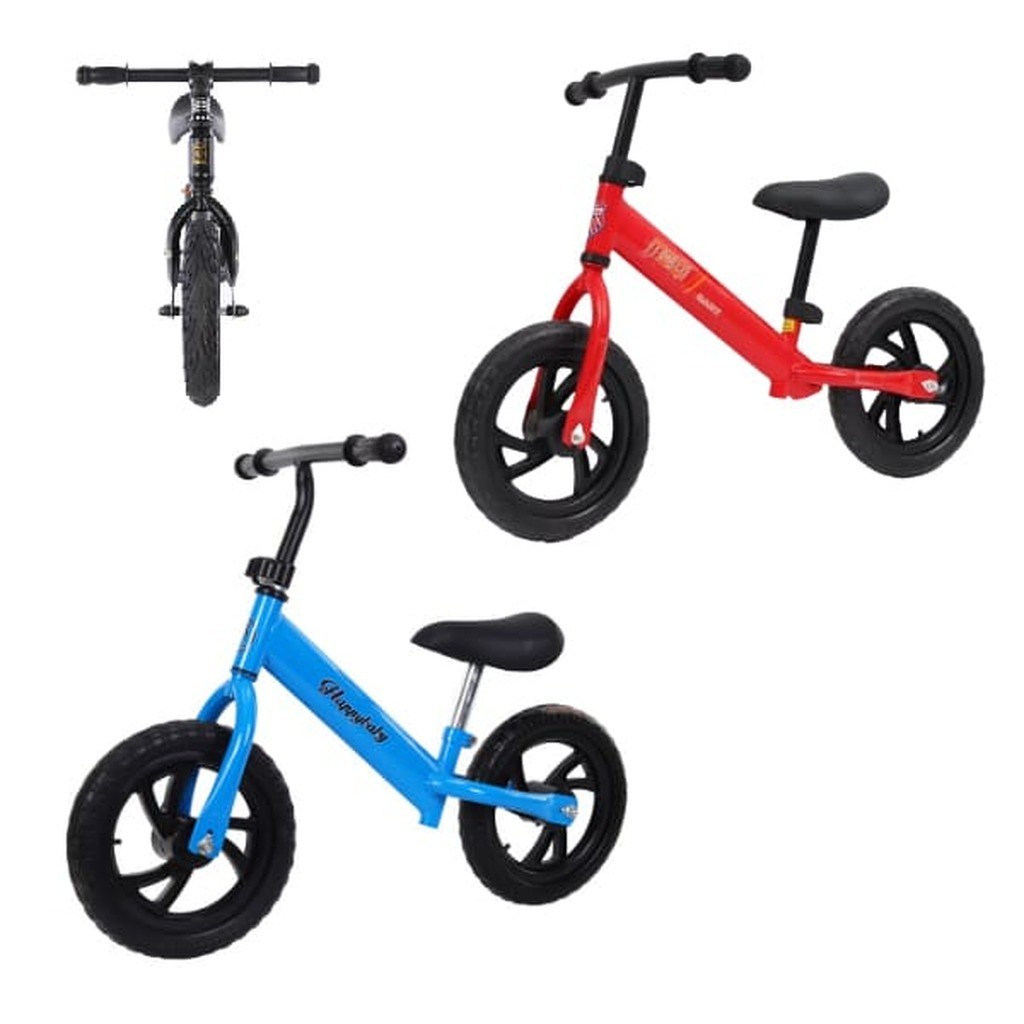 Løbecykel 12 punkterfri og glidefri håndtag