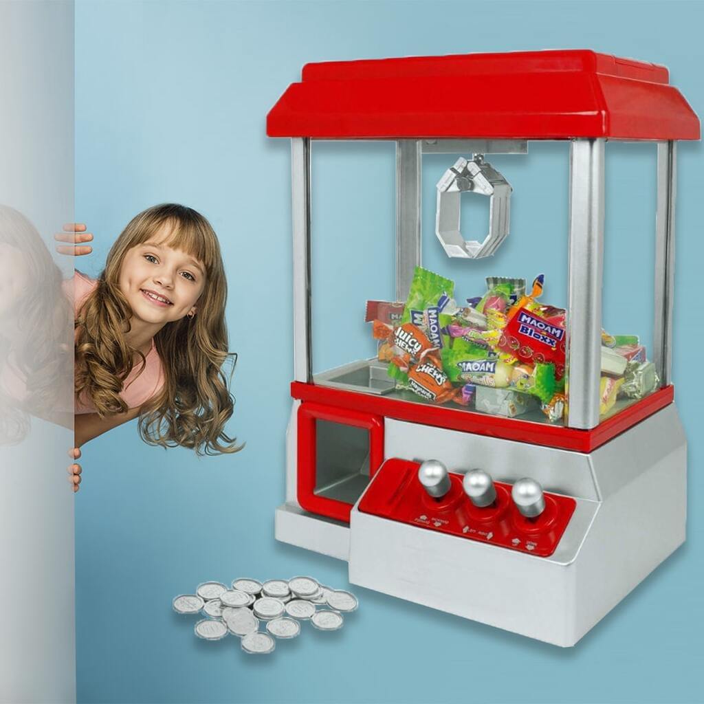 Slikautomat mgribeklo, lys  lyd - Candy Grabber