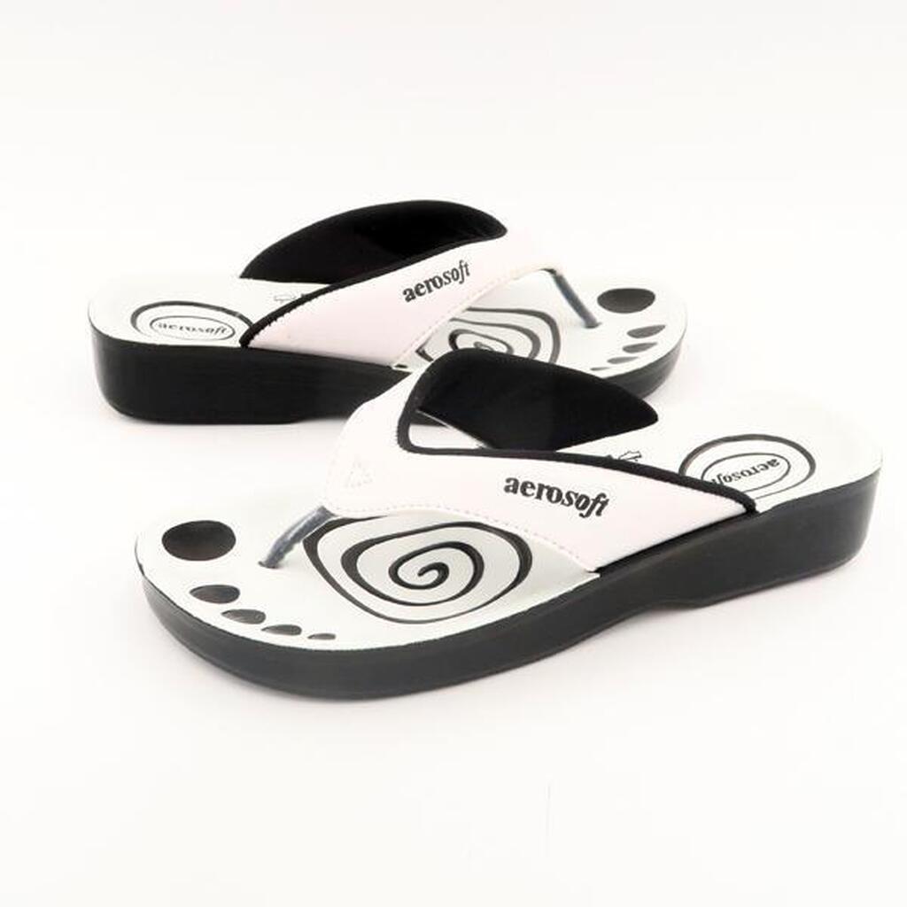 Sandaler Aerosoft Model 801 - Hvid