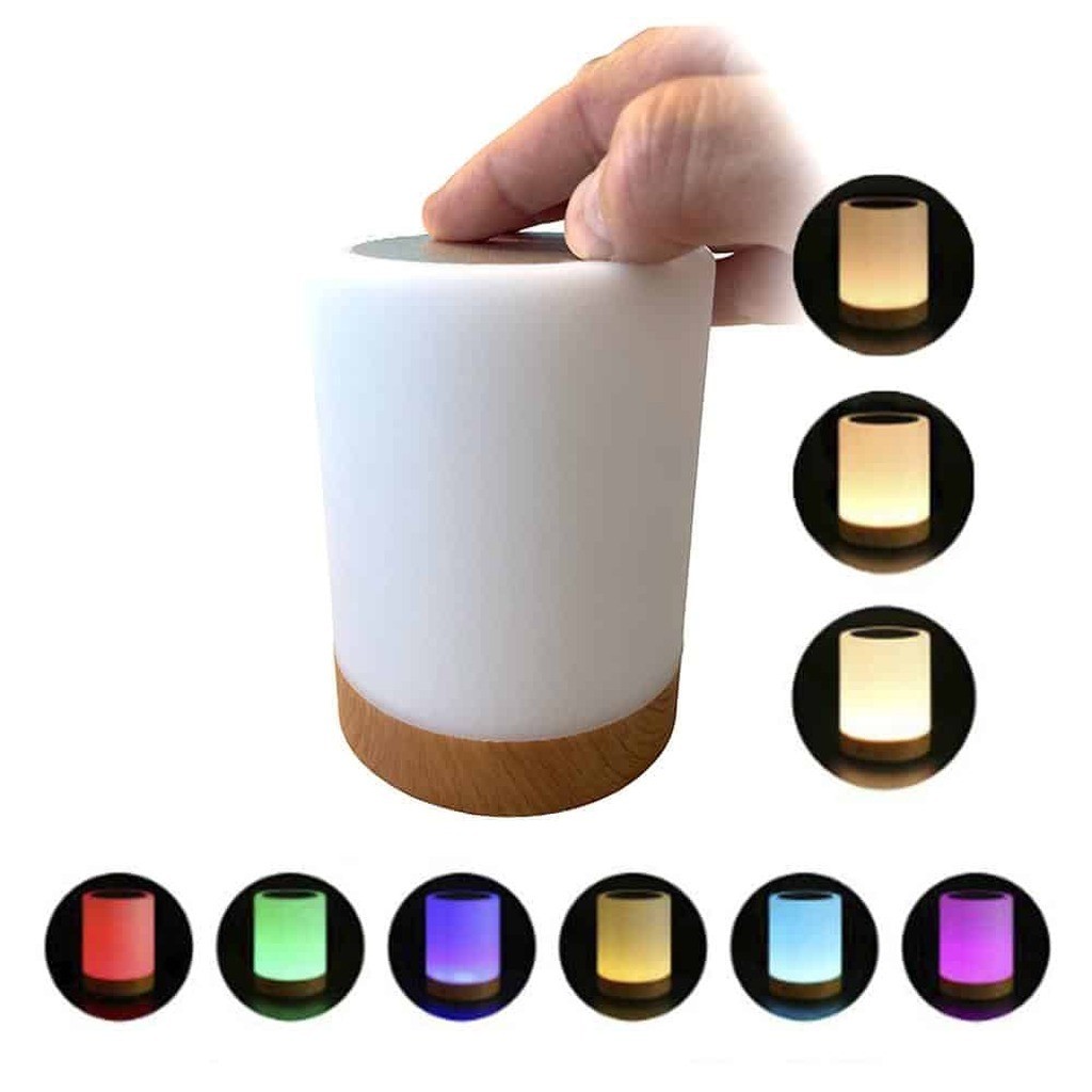 LED dæmpbar Bordlampe mtouch  RGB farveskift