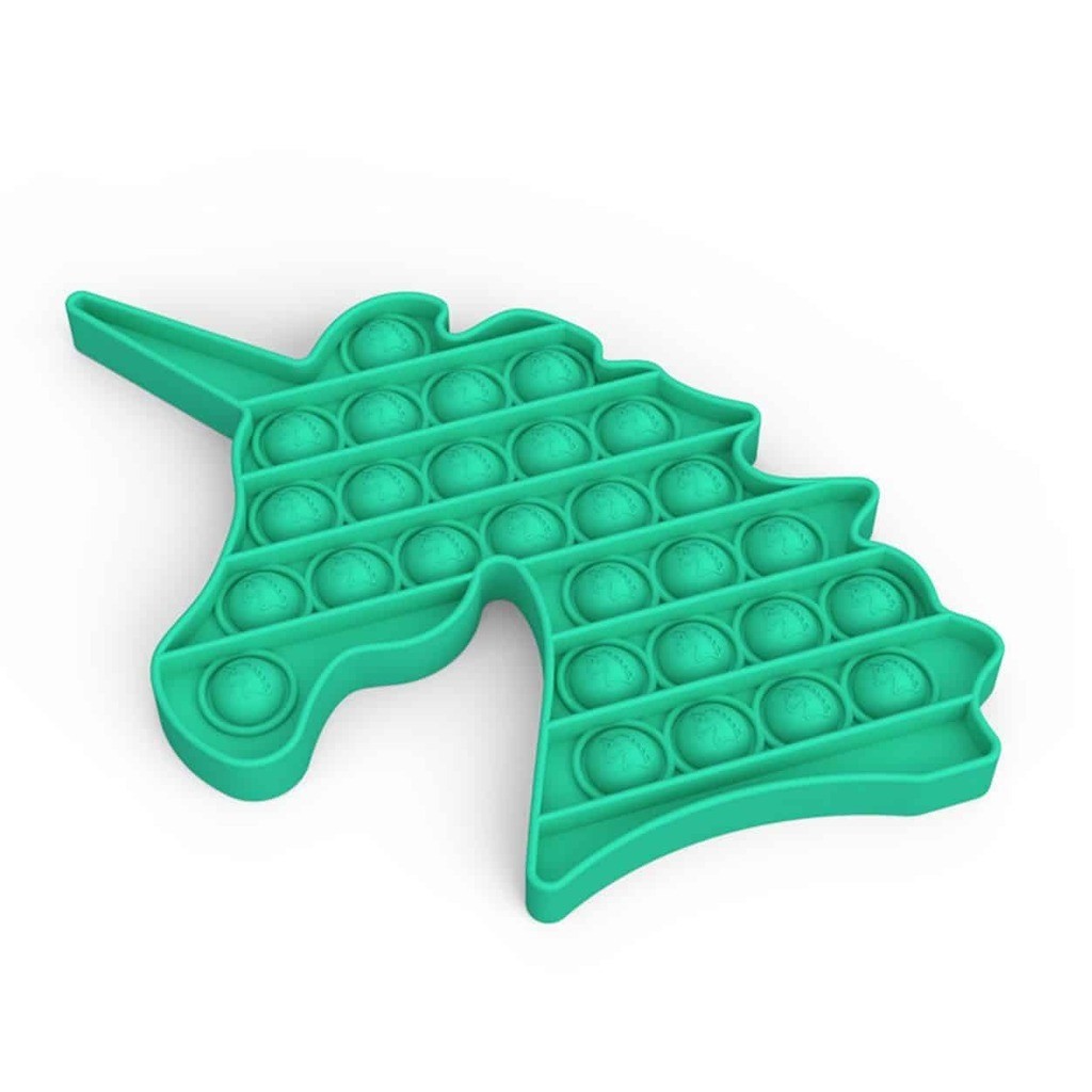 Fidget Toys - Pop It Bubbles - Enhjørning Regnbue (flere farver)