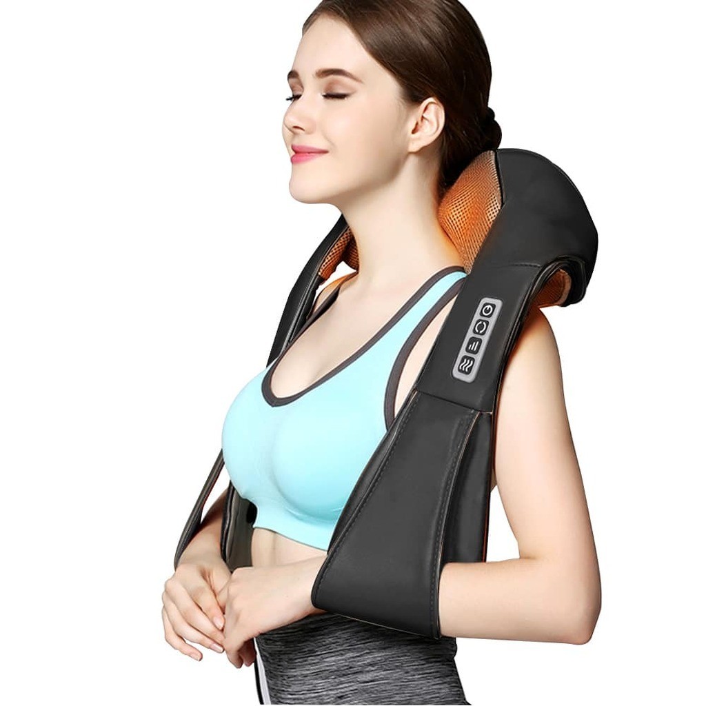 Massage  varmepude til nakkeskulder  ryg (Shiatsu V2)