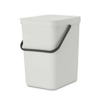 Brabantia affaldsspand - Sort  Go - Lysegrå