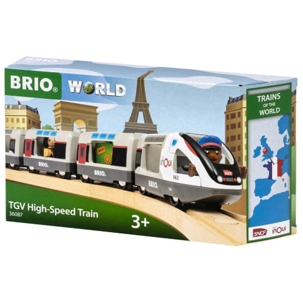 BRIO Højhastighedstog - Trains of the world