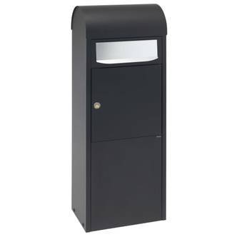 MEFA pakkepostkasse - Ash 475 - Sort