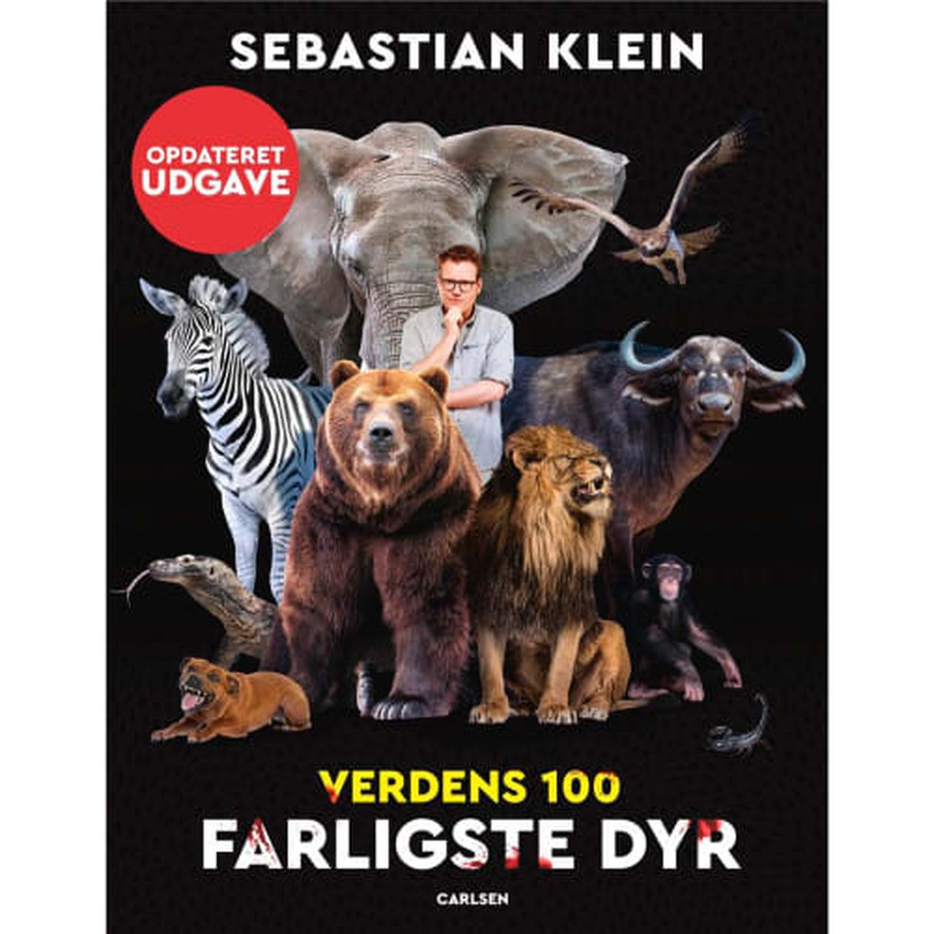 Verdens 100 farligste dyr - Sebastians 100 dyr - Indbundet