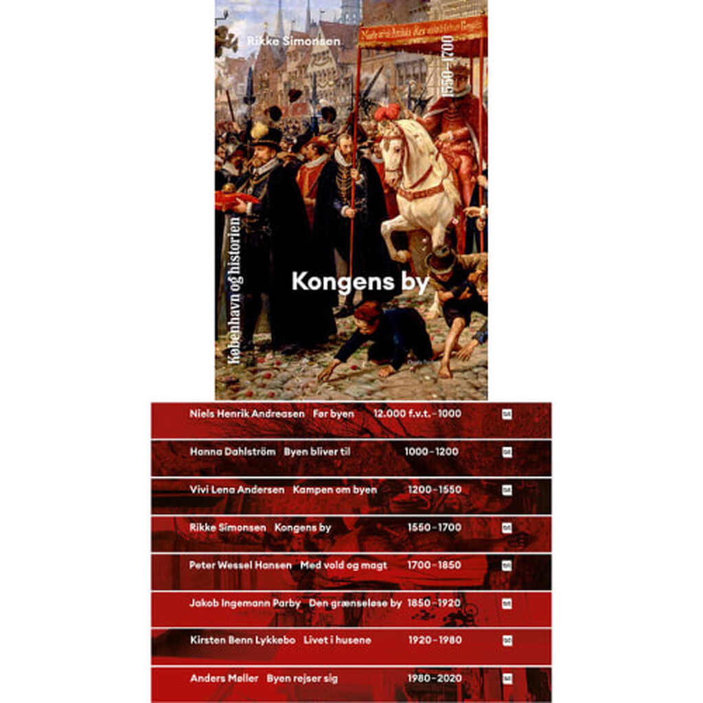 København og historien - bind 1-8 samlet - Hardback