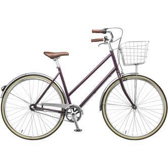 Mustang Vintage Classic 28 damecykel med 3 gear - Dark grape