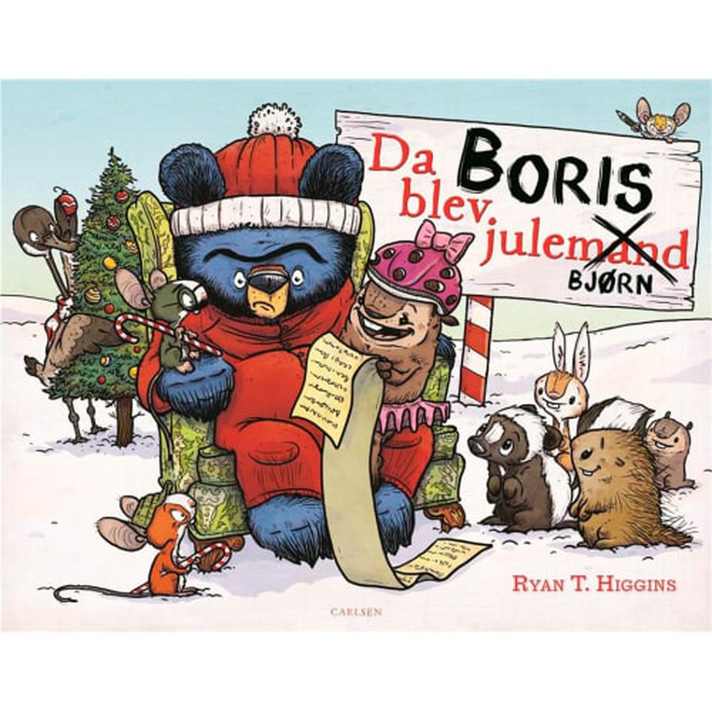 Da Boris blev julebjørn - Bjørnen Boris 4 - Indbundet