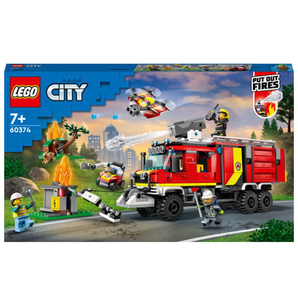 LEGO City Brandvæsenets kommandovogn