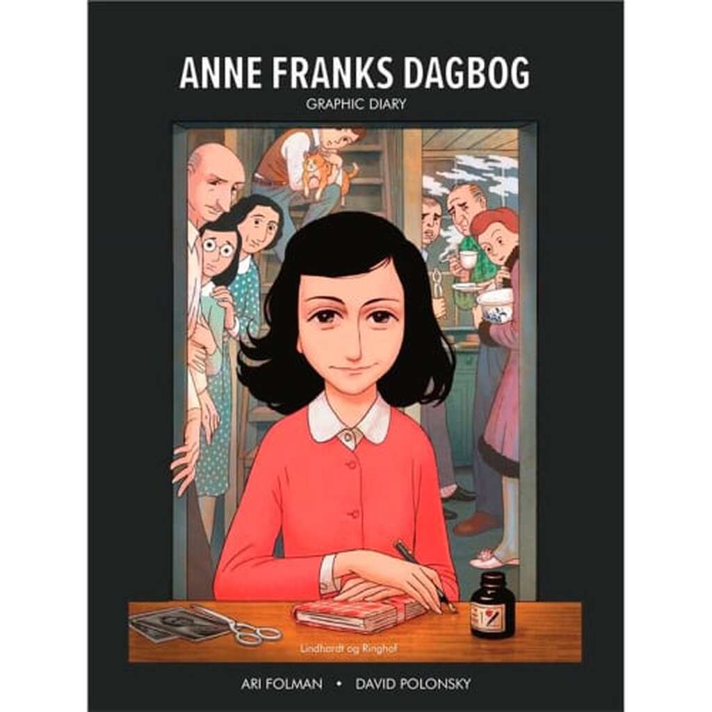 Anne Franks dagbog - Graphic novel - Indbundet