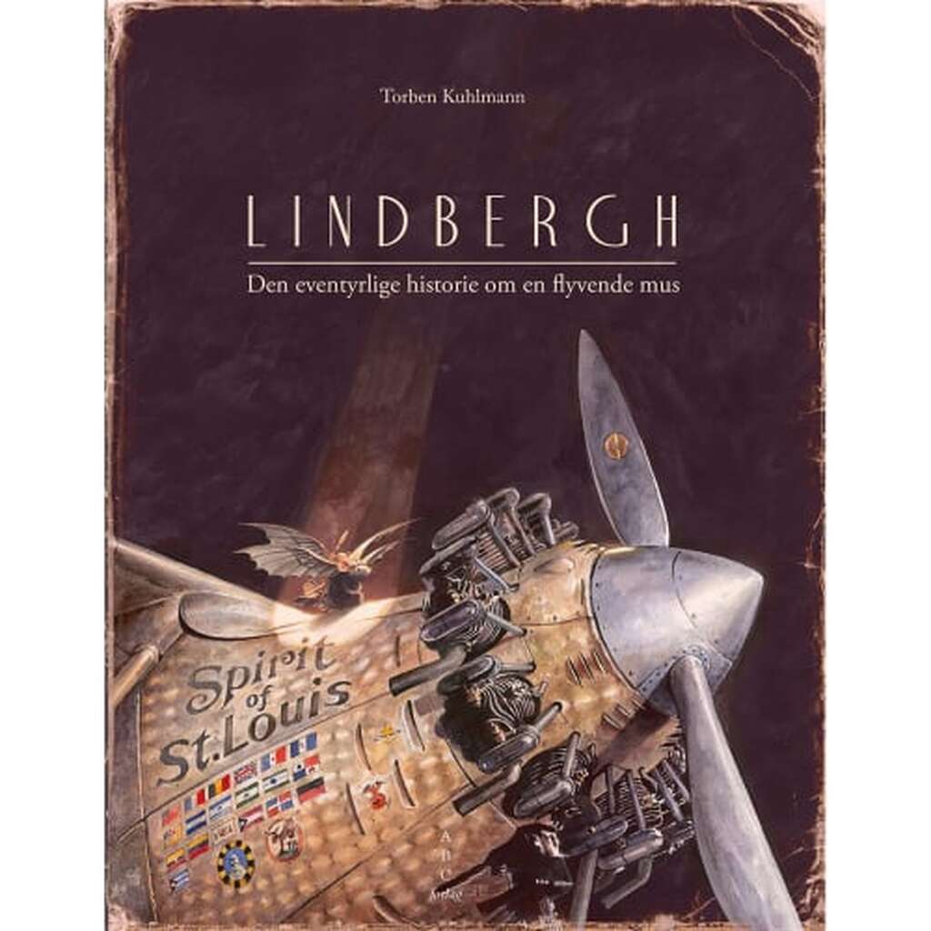 Lindbergh - Den eventyrlige historien om en flyvende mus - Indbundet