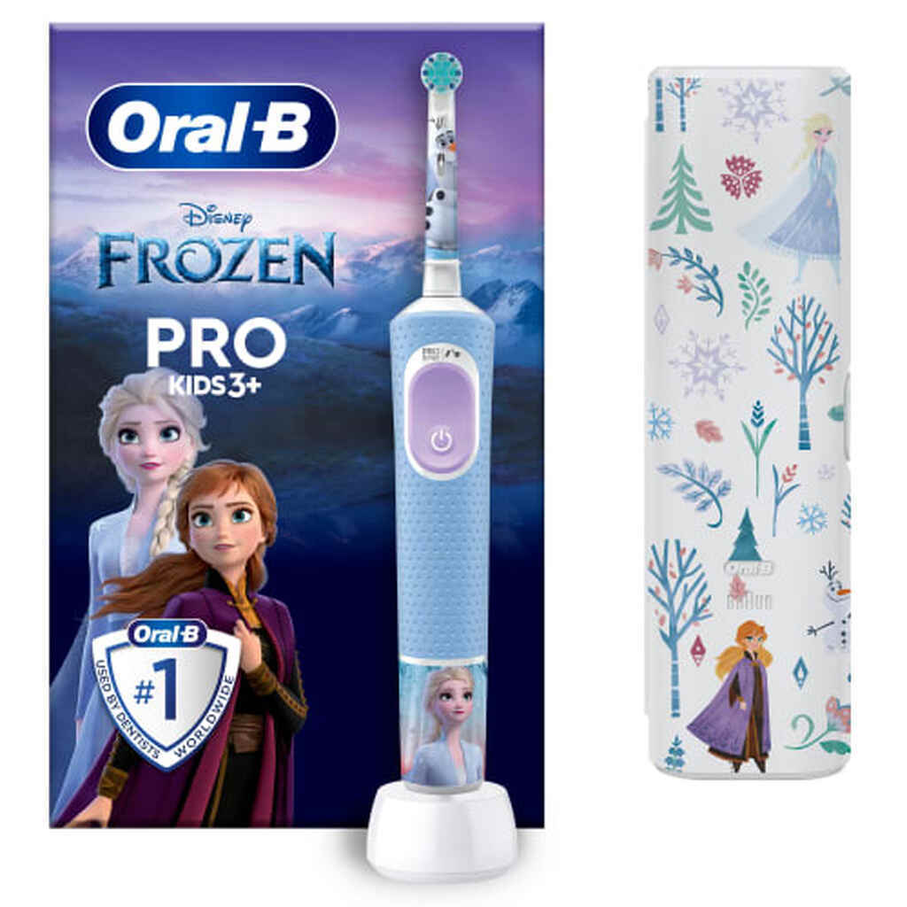 Oral-B eltandbørste - Vitality Pro Kids - Frost