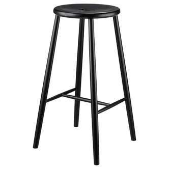 Børge Mogensen barstol - J27B - Sort