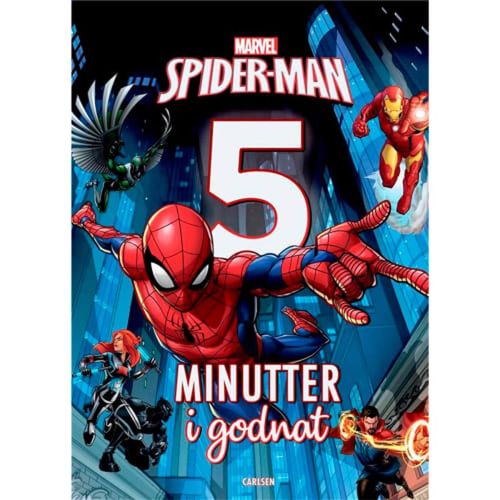 Fem minutter i godnat - Spider-Man - Indbundet