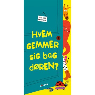 Hvem gemmer sig bag døren? - Papbog