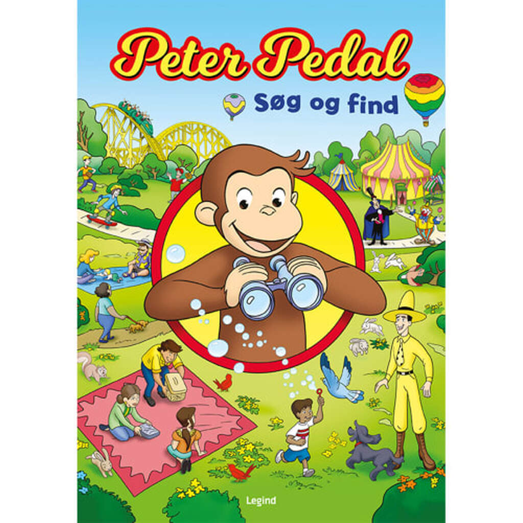 Peter Pedal - Søg og find - Papbog