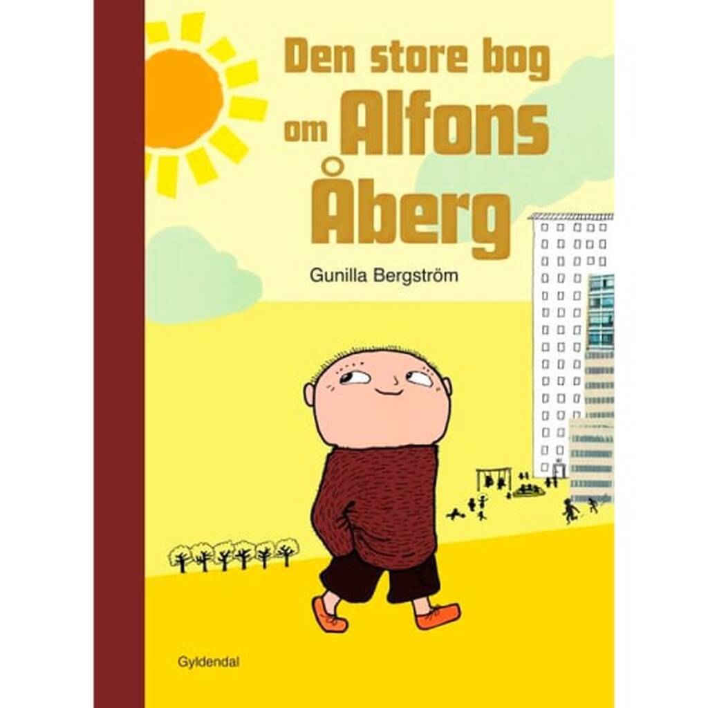 Den store bog om Alfons Åberg - Fem skønne historier - Indbundet