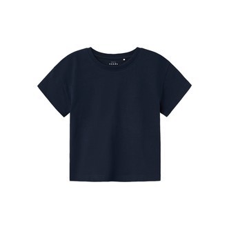 NAME IT Kort Boxy T-Shirt Vita Dark Sapphire