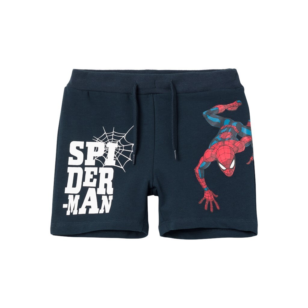 NAME IT Spiderman Sweat Shorts Mile Dark Sapphire