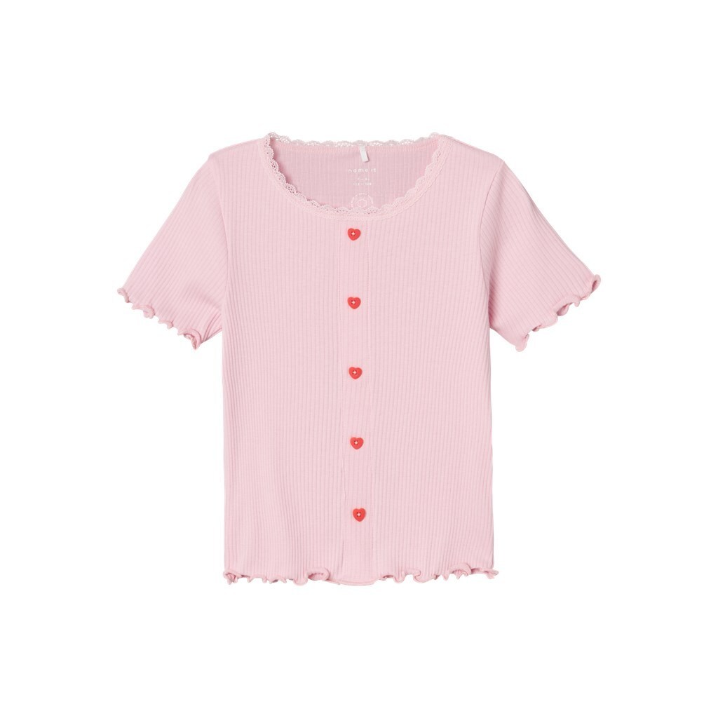 NAME IT Blonde T-shirt Frakki Parfait Pink