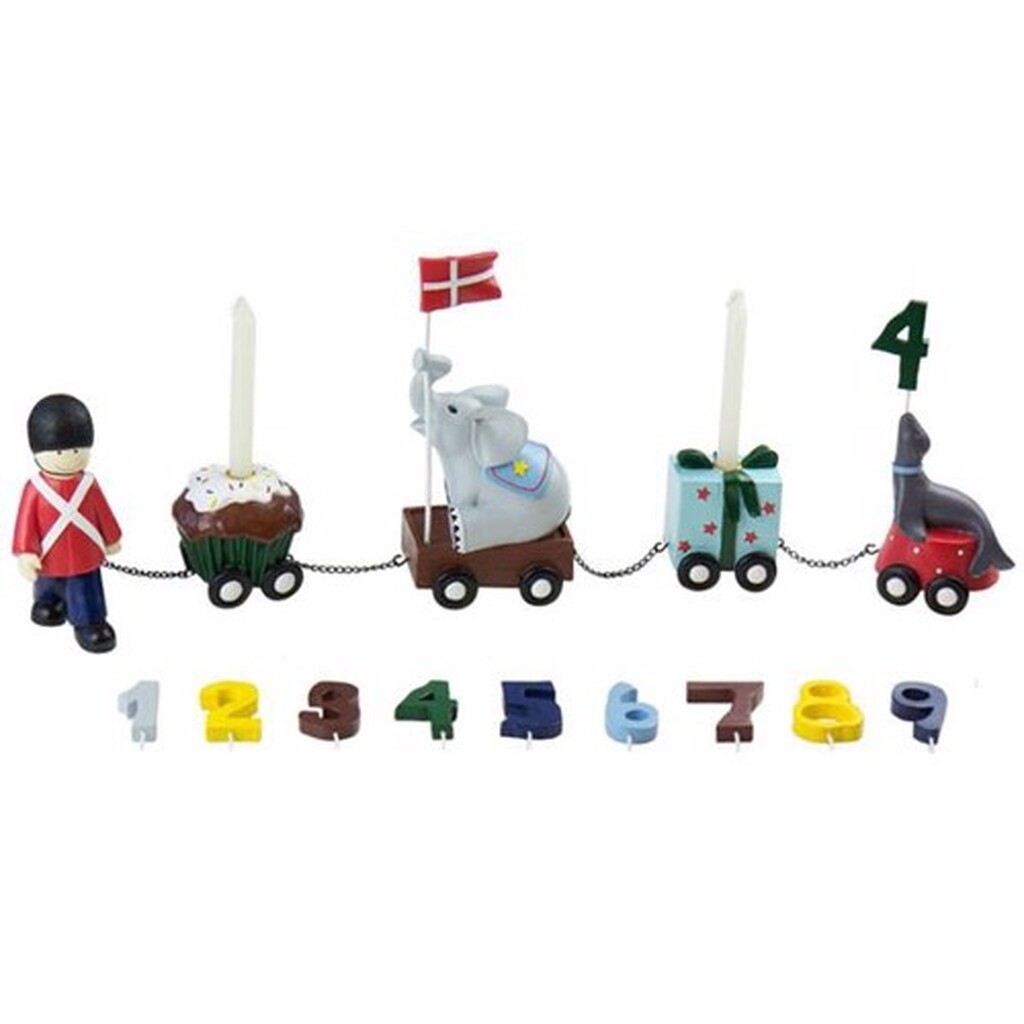 Kids By Friis - Fødselsdagstog m9 tal - Soldat