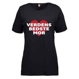 T-shirt - VERDENS BEDSTE MOR