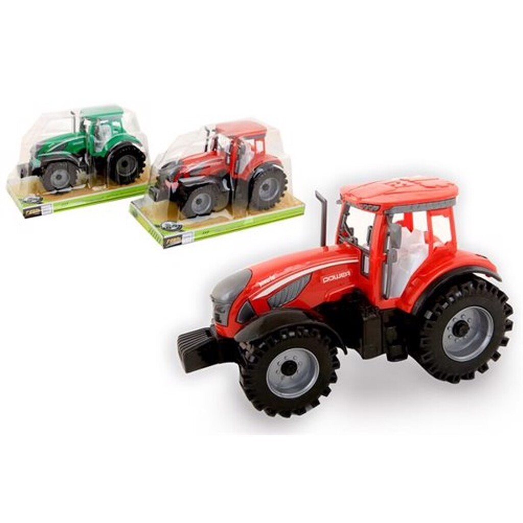 Traktor - FARM - Grøn - 22 cm