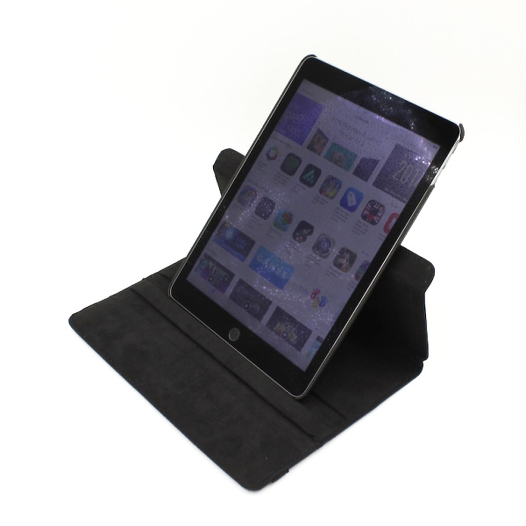 SERO Rotating PU læder cover for iPad mini 1/2/3/4/5, Sort
