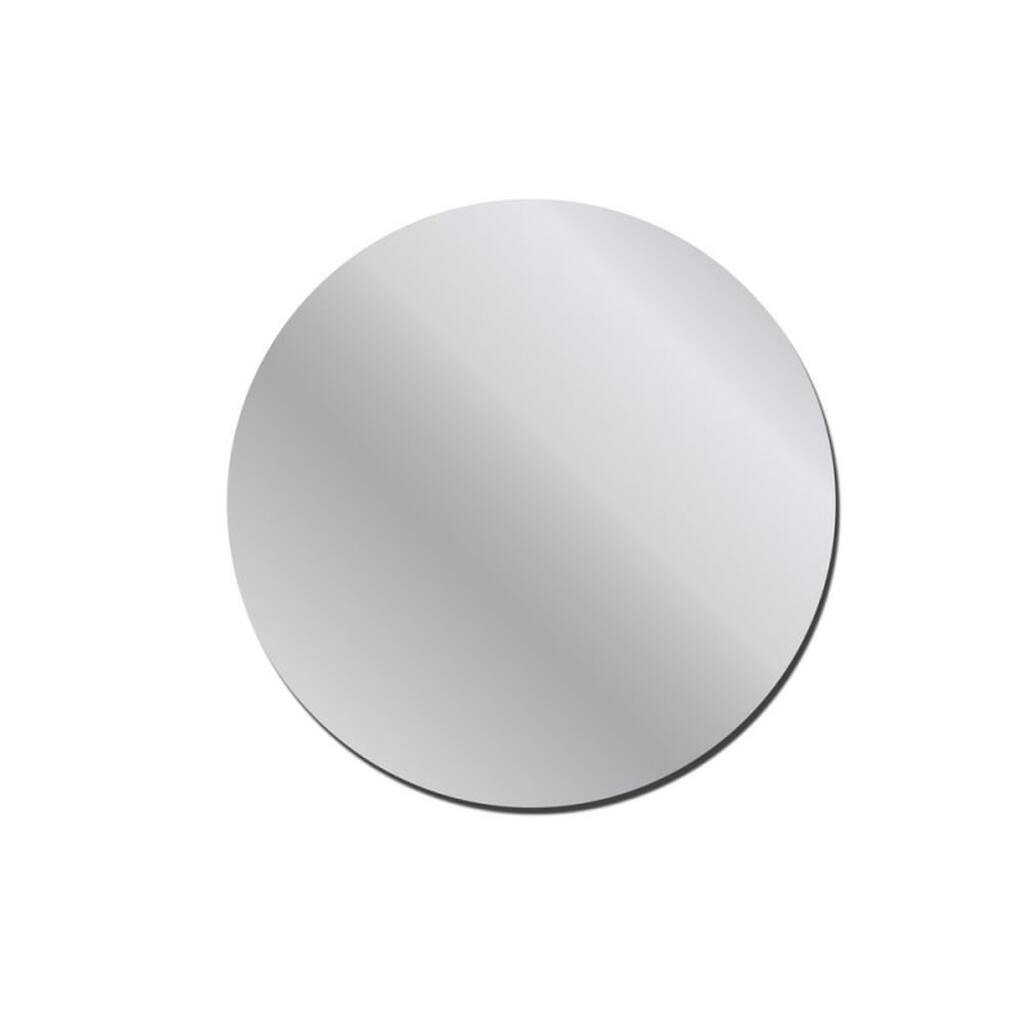 Rundt spejl til DIY projekter mm. Selvklæbende akryl spejl klistermærke. 40cm i diameter.