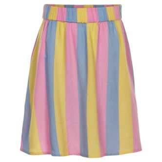 Cost:Bart - Ninna Skirt (C4749) - Dusty Blue Stripe