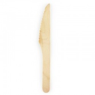 træ knive 16,5 cm. 100 stk