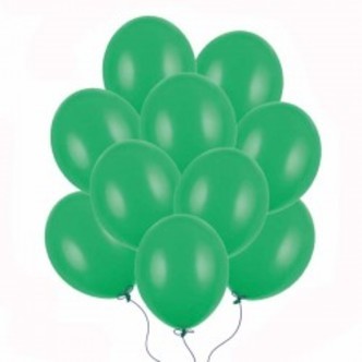 balloner grøn 30 cm. 10 stk