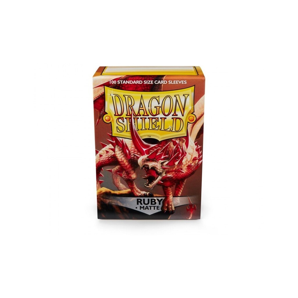 Matte Dragon Shield - 100 stk - Plastiklommer - Sleeves