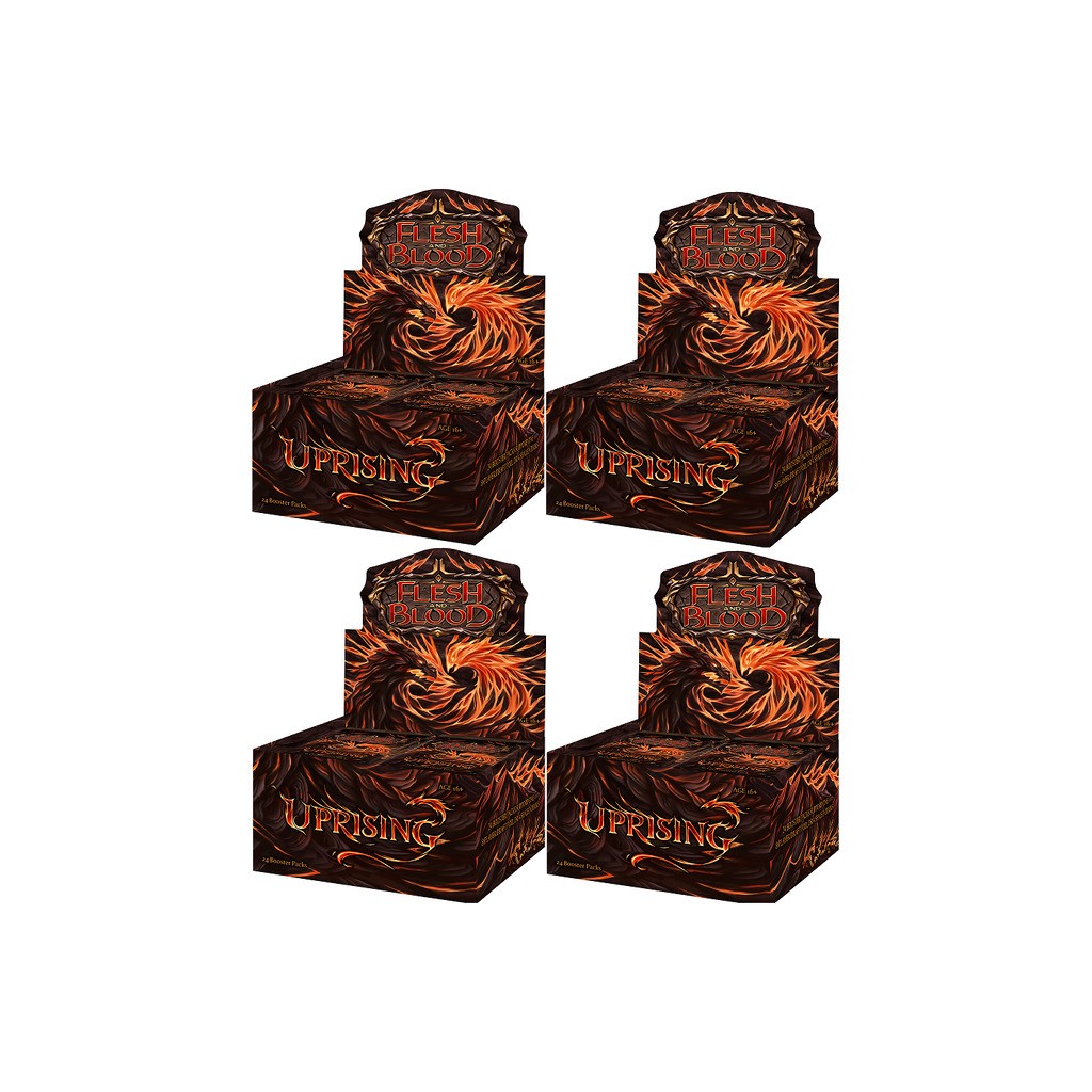 Uprising Booster Box Case - 4x boosters box - Flesh  Blood