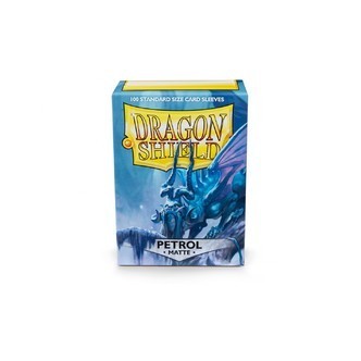 Matte Dragon Shield - 100 stk - Plastiklommer - Sleeves