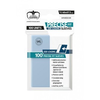 Japanese size Precise Fit Inner Sleeves - Side-Loading - Ultimate Guard