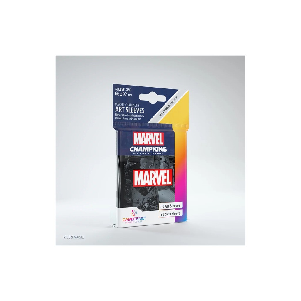Marvel Champions Art sleeves  - 50 stk - plastiklommer - GameGenic