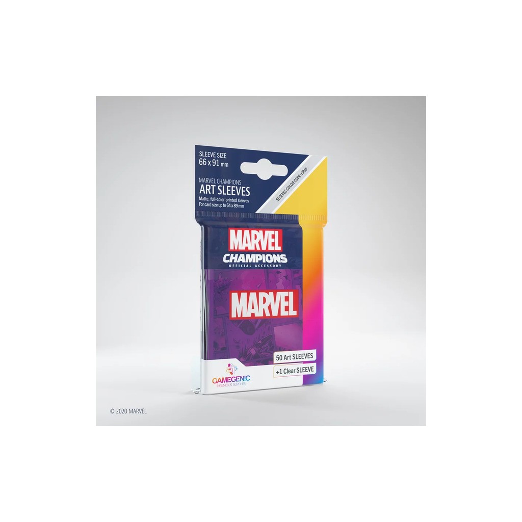 Marvel Champions Art sleeves  - 50 stk - plastiklommer - GameGenic