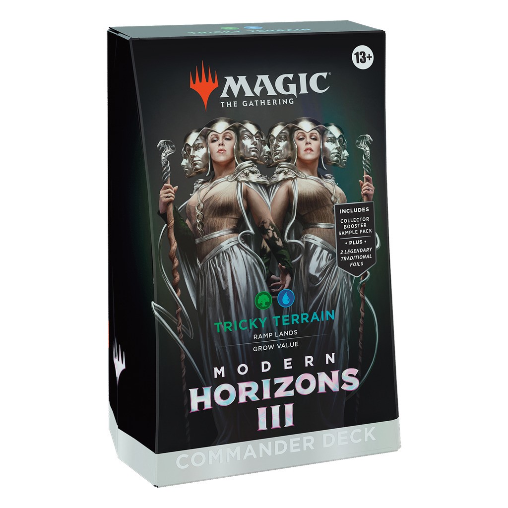 Tricky Terrain Collectors Edition - Commander Deck - Modern Horizons 3 - Magic the Gathering