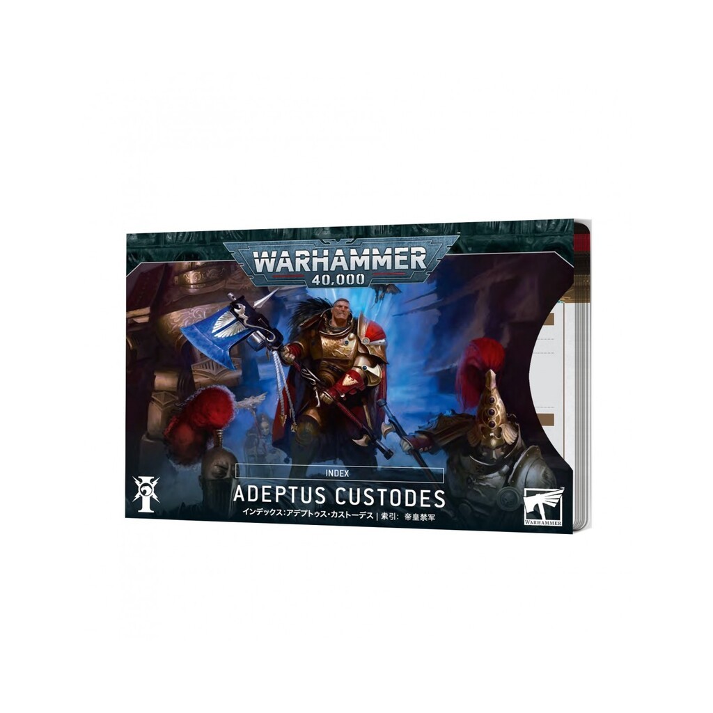Index Cards Adeptus Custodes - Warhammer 40.000 - Games Workshop