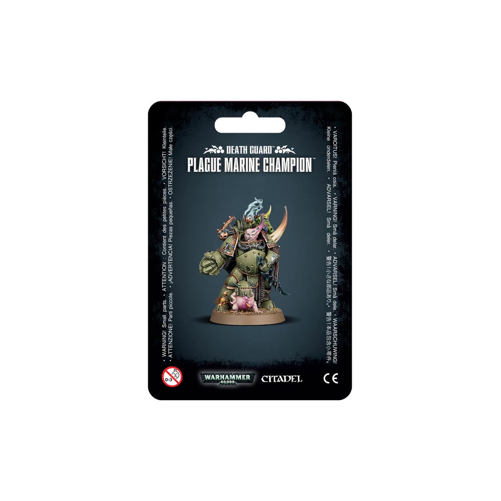 Death Guard: Plague Marine Champion - Warhammer 40.000 - Games Workshop