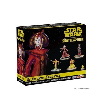 We Are Brave - Padme Amidala Squad pack - Star Wars Shatterpoint - Atomic Mass Games