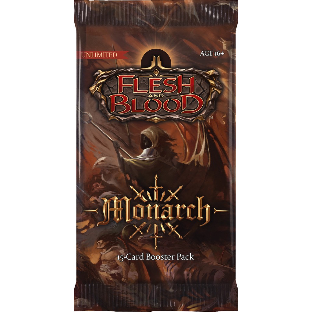 Monarch Booster Pack - Unlimited - Flesh & Blood
