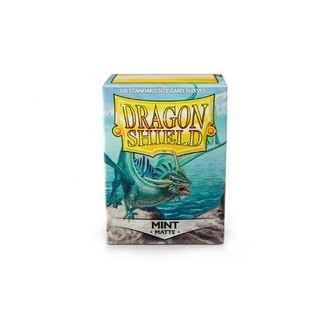 Matte Dragon Shield - 100 stk. - Plastiklommer - Sleeves